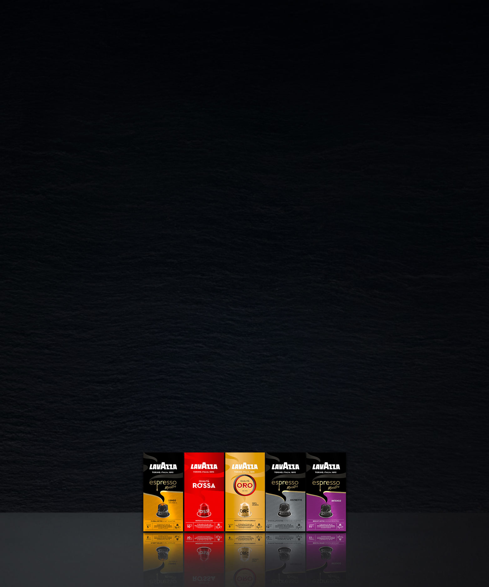 Lavazza-capsules die geschikt zijn voor Nespresso* Original-machines